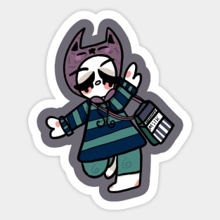 soy milk dancing Sticker